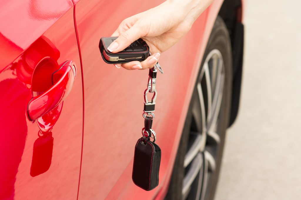 Beveilig uw auto met keyless entry